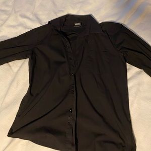 Black dress shirt